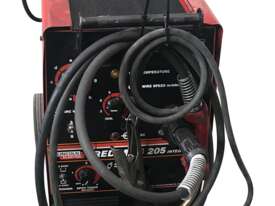 MIG Welder 240 Volt Lincoln Electric Redi-Mig 205 Integrated Wire Feeder 205i- Used Item  - picture0' - Click to enlarge