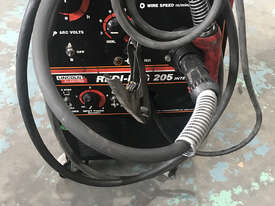 MIG Welder 240 Volt Lincoln Electric Redi-Mig 205 Integrated Wire Feeder 205i- Used Item  - picture2' - Click to enlarge