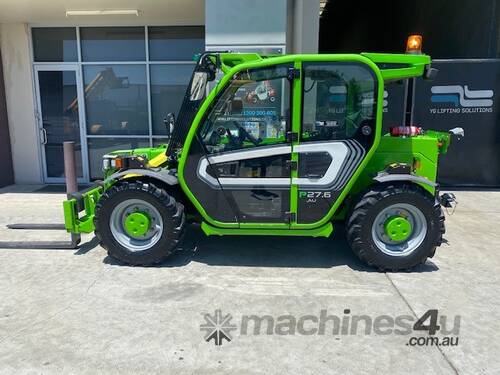 Used Merlo 27.6 Telehandler Low Hrs, 2017 Model with 360 Rotator & Jib