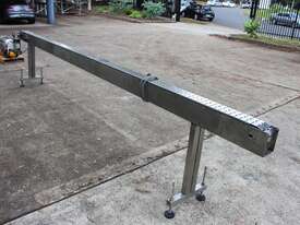 Stainless Steel Slat Conveyor - picture0' - Click to enlarge