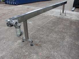 Stainless Steel Slat Conveyor - picture1' - Click to enlarge