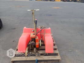 PALLET COMPRISING OF SILVAN QUAD BIKE WEED SPRAYER (PARTS MISSING) & PETROL LAWN EDGER - picture0' - Click to enlarge