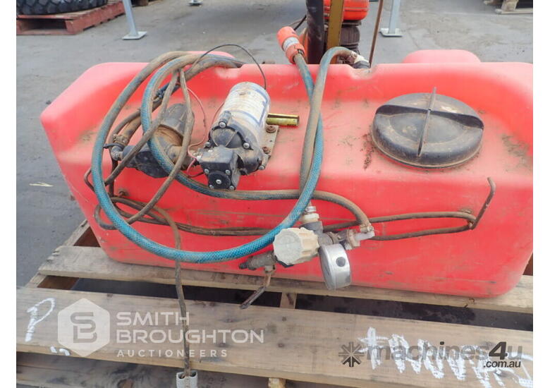 Used PALLET COMPRISING OF SILVAN QUAD BIKE WEED SPRAYER PARTS MISSING