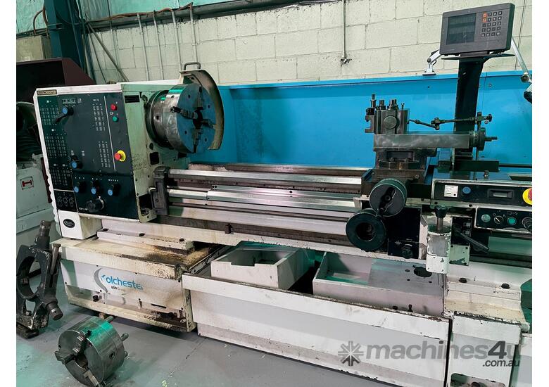Used 2004 colchester Colchester Mastiff VS 1800 toolroom lathe Engine