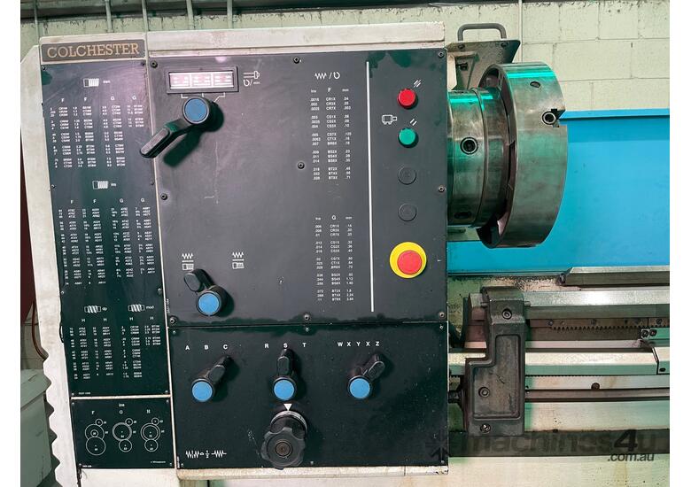 Used 2004 colchester Colchester Mastiff VS 1800 toolroom lathe Engine