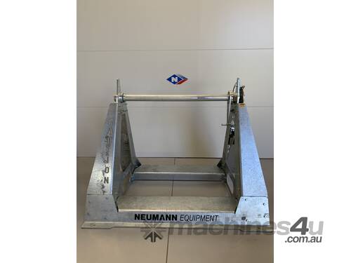 caption Cable Drum Stand 6000 KG- Bolt Together (excluding brake kit), Built Tough & Designed to Last!