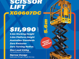 13ft Electric Scissorlift and Trailer - picture0' - Click to enlarge