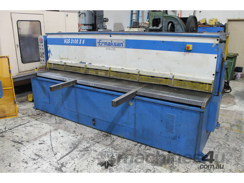 Used ermaksan HGS 3100 6 Hydraulic Guillotine in , - Listed on Machines4u