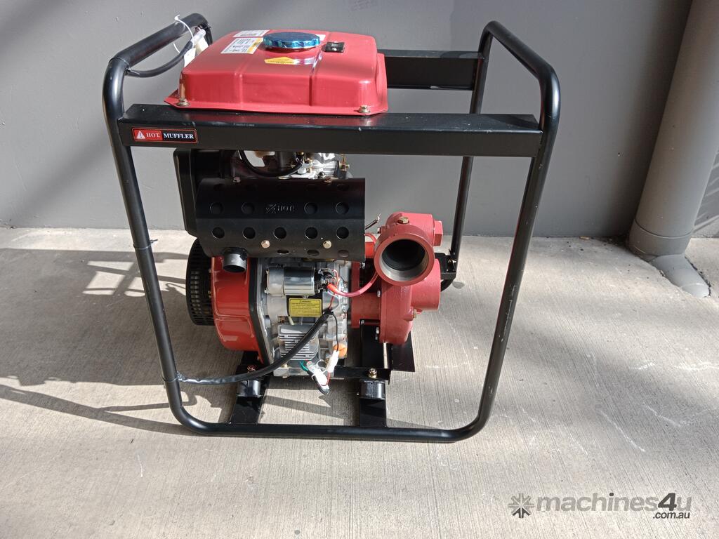 New 2022 Kusing 3 Inch Diesel High Pressure Cast Iron Water Pump Electric start 12L fuel tank