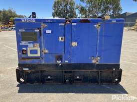 01/2009 Nugen WPS45S Generator, 16525 Hours Showing, 4 Cylinder Perkins Diesel Engine, 415/240V, Bat - picture0' - Click to enlarge