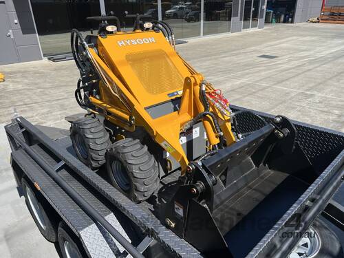 HY380 MINI SKID STEER LOADER + TANDEM TRAILER