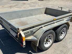 Major 8x5 Galvanised Plant Trailer - picture0' - Click to enlarge