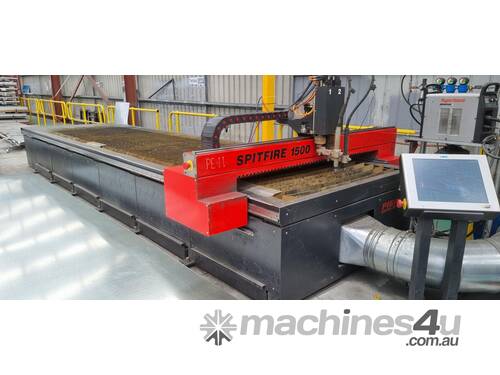 CNC Plasma Cutter with Cutting and Marking Heads