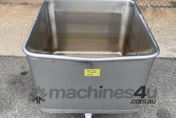 180L Stainless tote bin tank stillage trolley food grade manufacturing industry