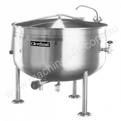 caption Cleveland KDL-60TSH 225 litre direct steam tilting