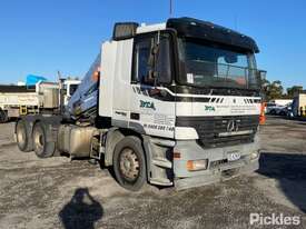 2003 Mercedes Benz Actros 2643 Prime Mover Crane Truck - picture0' - Click to enlarge