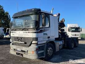 2003 Mercedes Benz Actros 2643 Prime Mover Crane Truck - picture1' - Click to enlarge