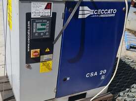 Ceccato CSA20 Screw Compressor Air 15kw, Airmate Dryer & Receiver Tank - picture0' - Click to enlarge