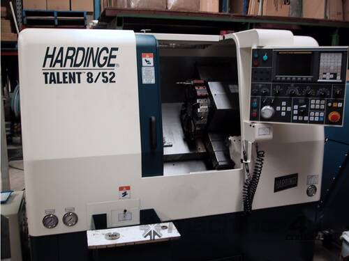 Hardinge Talent 8/52 CNC Lathe w IEMCA Bard Feeder & Tooling Included 