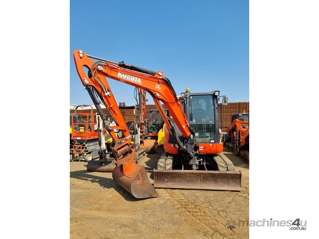Used 2019 Kubota U554G Excavator in BUNDABERG, QLD