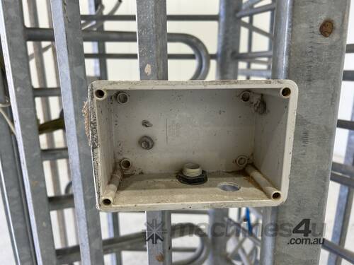 Steel turnstile