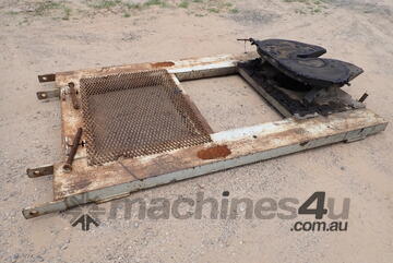 Forklift trailer moving attachment Forklift trailer moving attachment