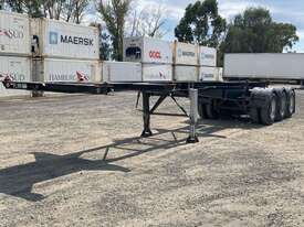 2007 Barker Heavy Duty Tri Axle Tri Axle A-Section Skel Trailer - picture1' - Click to enlarge