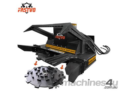 skid steer disc mulcher