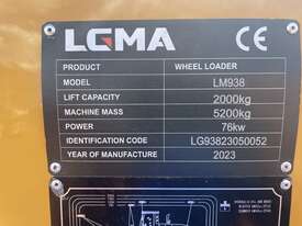 2023 LGMA LM938 Wheel Loader - picture1' - Click to enlarge