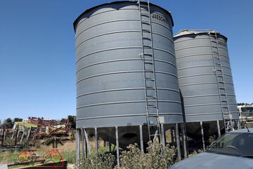 (6797) 60 Ton Jaeschke Wheat Silo (2 available) (Lake Bolac, VIC)