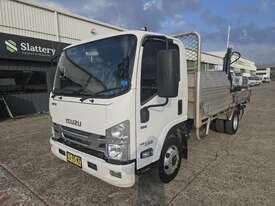 2017 Isuzu NPR 45-155 4x2 Tabletop W/ Crane (Car Licence/ Automatic) (Ex Lease) - picture1' - Click to enlarge