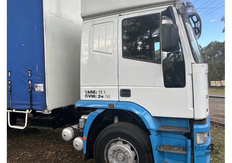 caption Ivenco Eurotech Truck 2998 Model with Sleeper Cab, Fully Rebuilt Engine!