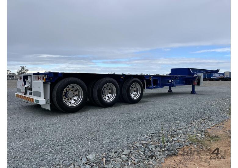 2023 Haulmark Drop Deck Skel Roadtrain Lead - Hire