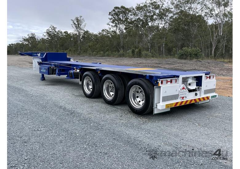 2023 Haulmark Drop Deck Skel Roadtrain Lead - Hire