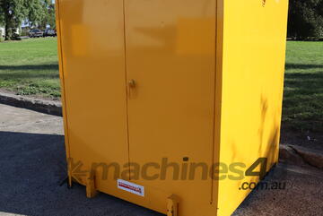 Storemasta PS1000SS Large Capacity Flammable Liquid Storage Cabinet 850L