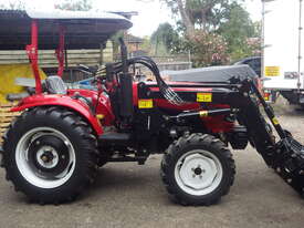 TRACTOR 50HP 4 WHEEL DRIVE 1 HOUR USE AS NEW 4 IN 1 BUCKET  - picture2' - Click to enlarge