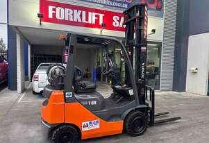 Toyota Material Handling Australia 2015 1.8 tonne toyota
