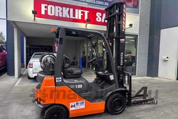 Toyota Material Handling Australia 2015 1.8 tonne toyota