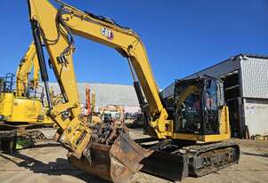 2021 CAT 308 CR 8.4T EXCAVATOR (M1040) WITH TILT HITCH AND 2150 HOURS