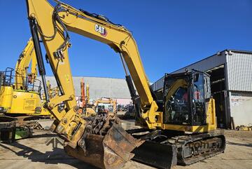 2021 CAT 308 CR 8.4T EXCAVATOR (M1040) WITH TILT HITCH AND 2150 HOURS