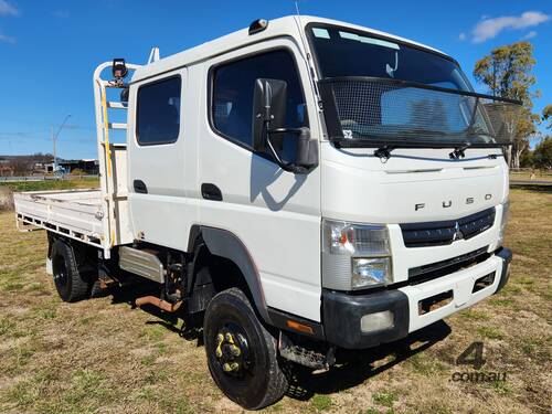 Mitsubishi Fuso Canter 4x4 Dualcab Traytop Truck.