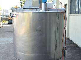 Stainless Steel Jacketed Mixing Tank - picture1' - Click to enlarge