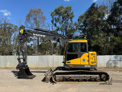 caption Volvo ECR145CL Tracked-Excav Excavator