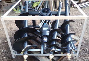 New Auger Kit, Skid Steer, Track Loader, Tractor