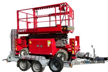 Swift RT0814 27ft RT Scissor Lift & Trailer Package