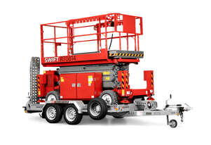 Swift RT0814 27ft RT Scissor Lift & Trailer Package