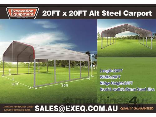 M2020 Carport Sheds