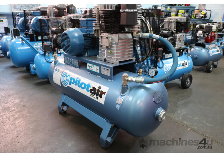 K25 Air Compressor 3 phase, 5.5hp, 150Ltr, MEPS appd electric, Aus constructed