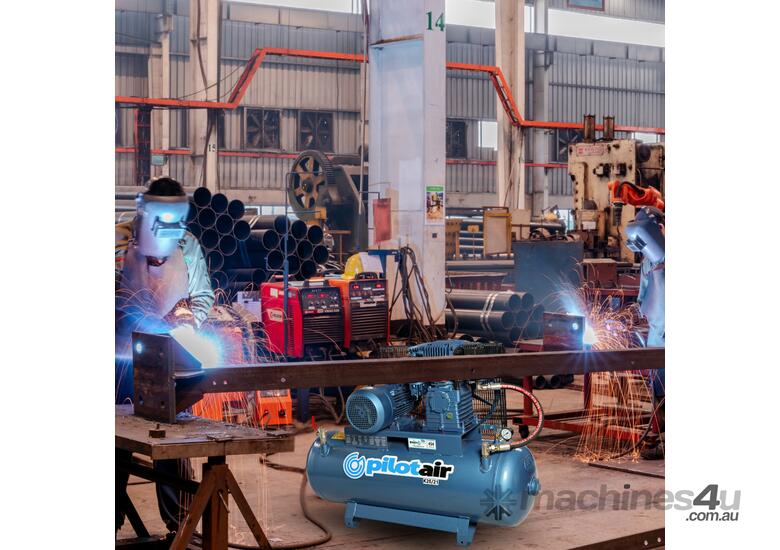 K25 Air Compressor 3 phase, 5.5hp, 150Ltr, MEPS appd electric, Aus constructed