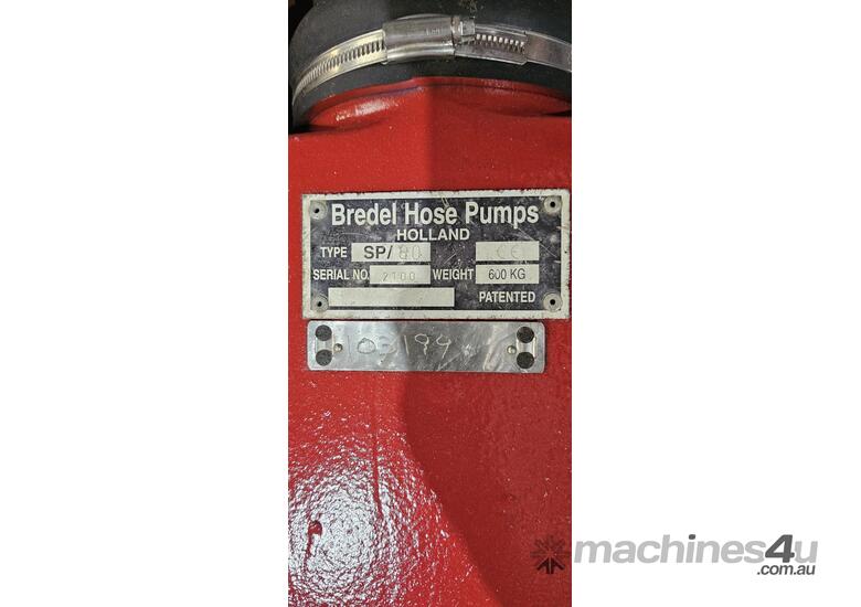 caption Bredel SP80 Peristaltic Hose Pump System